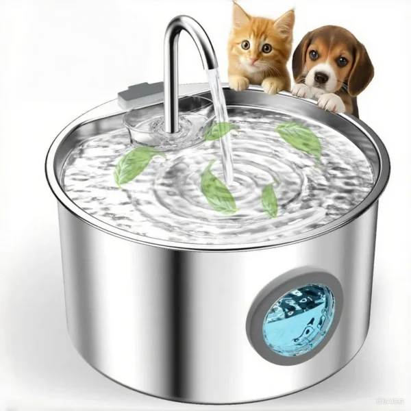 Stainless Steel Pet Fountain